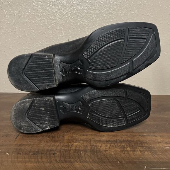 Men's Ariat VentTEK Cowboy Boots Square Toe Black US Size 10D - Style 10027203 - Picture 10 of 13